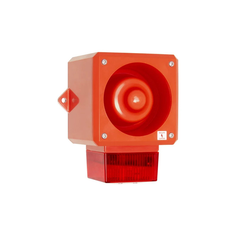 Semnalizator luminos și acustic 24VDC cu sirenă și lumină flash | Electronic-mag.ro | Componente Electronice Semnalizator luminos și acustic 24VDC cu sirenă și lumină flash | Electronic-mag.ro | Componente Electronice