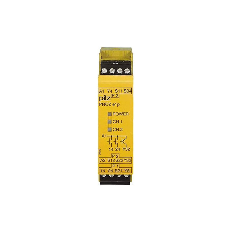 Releu de Siguranță 24VDC PNOZ e1p C | Electronic-mag.ro | Componente Electronice