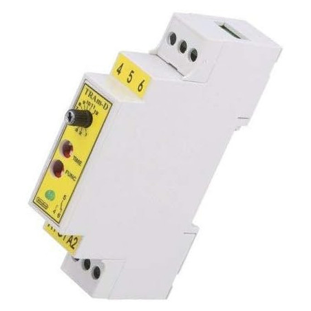 Releu Temporizator 0.25s-12min 24-230V AC/DC TRAM-D | Electronic-mag.ro | Componente Electronice