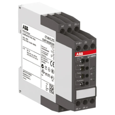 Timer pentru șină DIN 0,05s-300h SPDT 24-240V AC/DC | Electronic-mag.ro | Componente Electronice