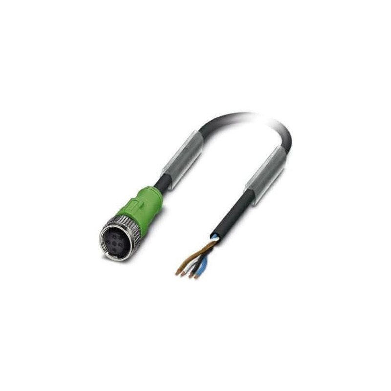 Cablu Conectare M12 4 Pin 3m PVC 250V 4A | Electronic-mag.ro | Componente Electronice
