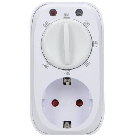 Întrerupător Temporizat 2h-8h 230VAC 16A | Electronic-mag.ro | Componente Electronice