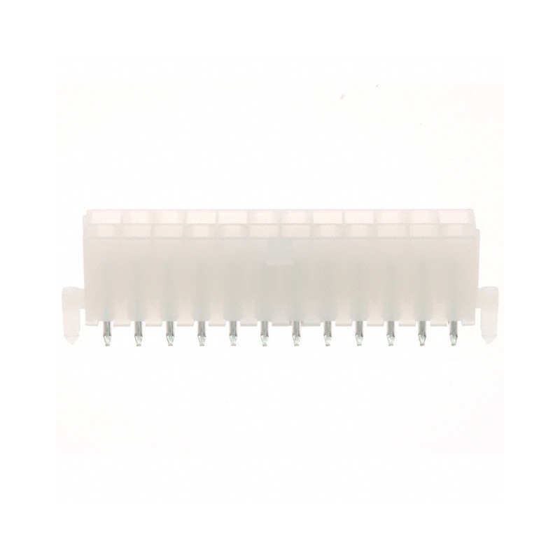 Soclu cablu-placă Mini-Fit Jr 4,2mm 24 PIN THT 9A drept | Electronic-mag.ro | Componente Electronice