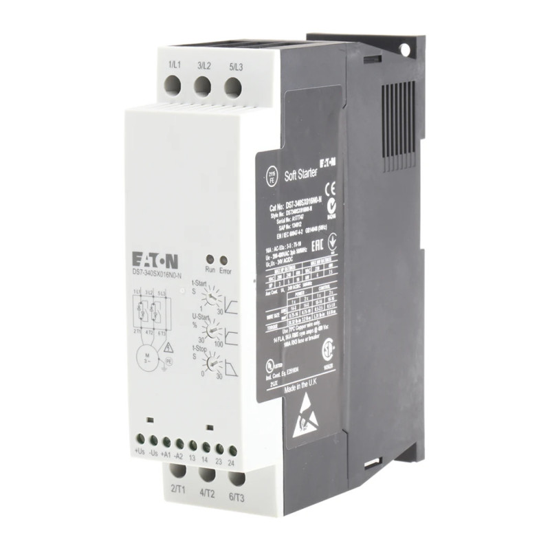 Modul softstart pentru şină DIN 11kW 24A | Electronic-mag.ro | Componente Electronice