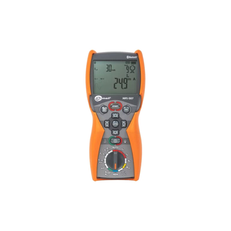Aparat de măsură: pentru instalaţii electrice; LCD; VAC: 0÷500V