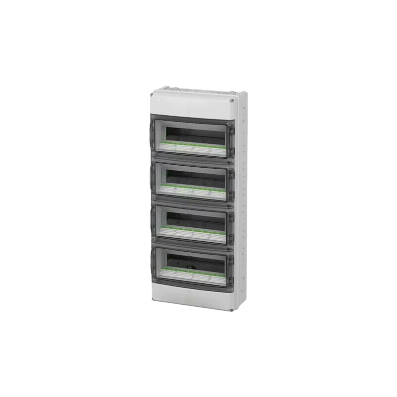 Carcasă: pentru aparatură modulară; IP65; gri; Nr.mod: 56; AK; IK08