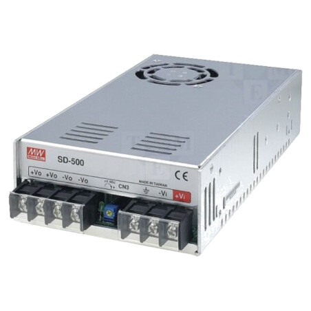 Convertor: DC/DC; 480W; Uintr: 19÷72VDC; Uieş: 12VDC; Iieş: 40A; SD