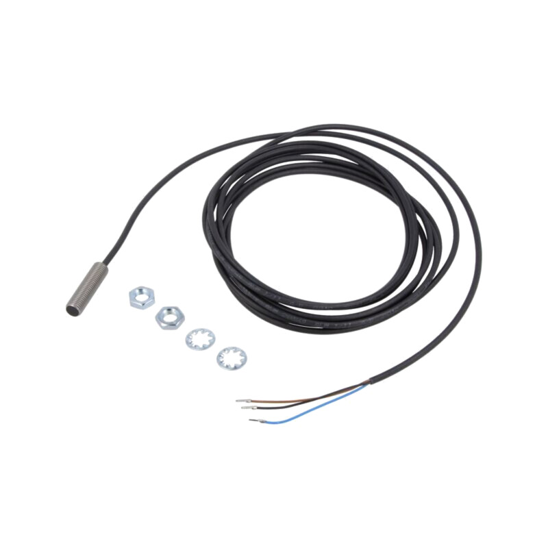 Senzor: inductiv; OUT: PNP / NO; 0÷1,5mm; 10÷30VDC; M8; IP67; 1,5kHz