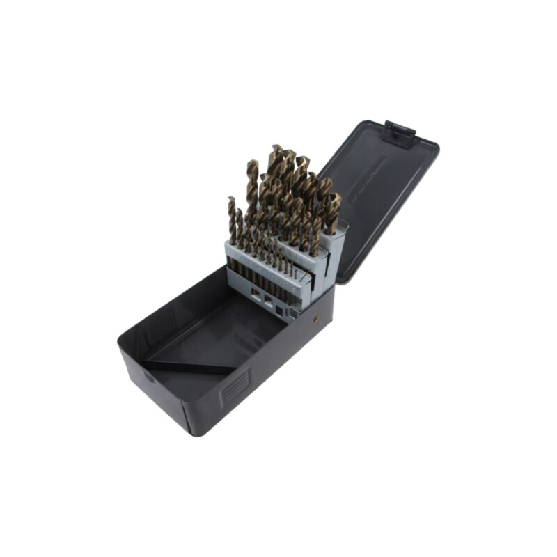 Set de burghie; pt.metal; oţel rapid cu cobalt HSS-Co; 25buc.