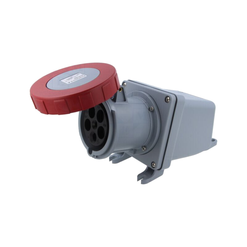 Conector: alimentare AC trifazate; soclu; mamă; 60A,63A; 415VAC