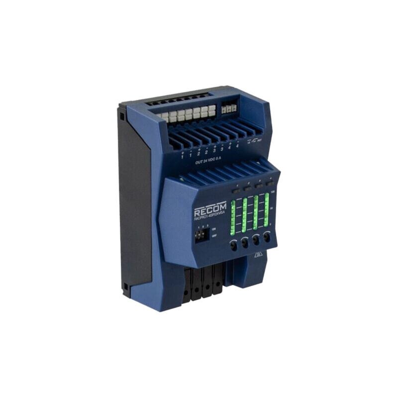 Modul: modul de alimentare; pentru şină DIN; 120/88,8W; 24VDC; 5A
