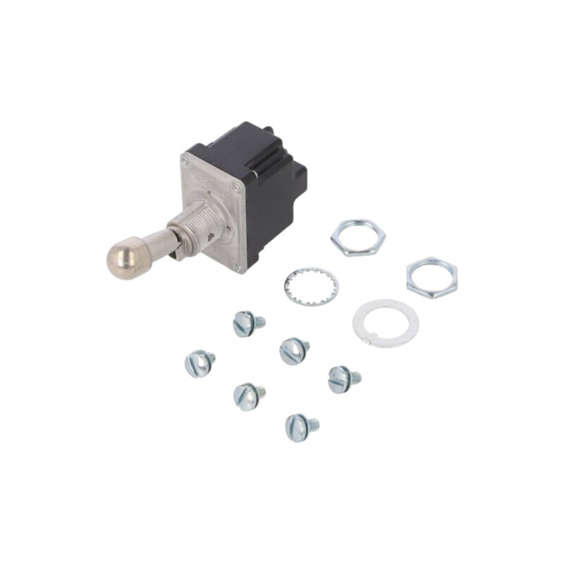 Comutator: basculant; Poz: 2; DPDT; ON-ON; 6A/230VAC; 20A/28VDC
