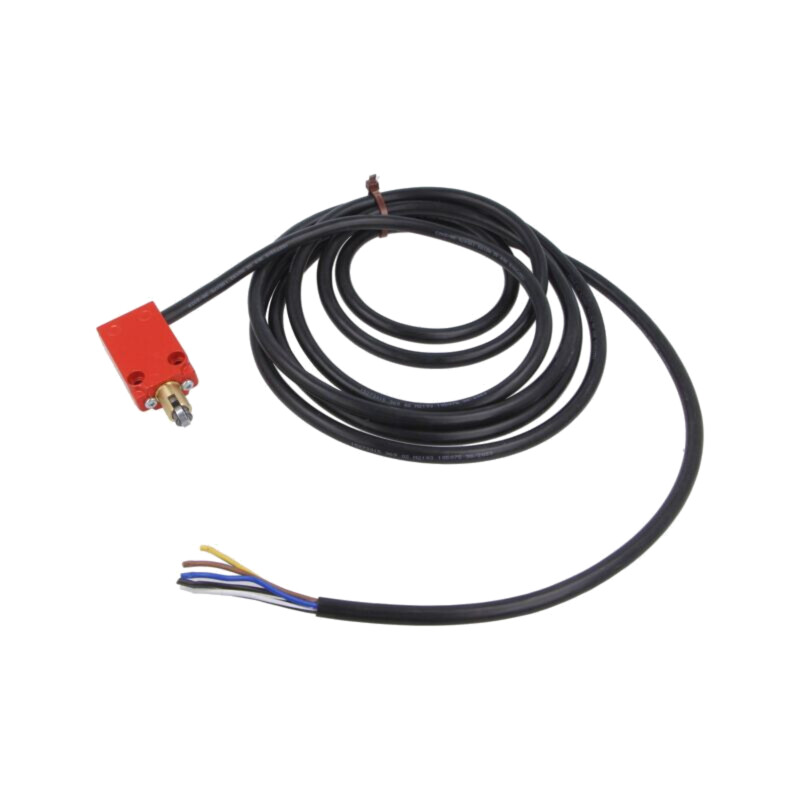 Limitator cursă; rolă metalică transversală Ø10mm; NO + NC; 10A