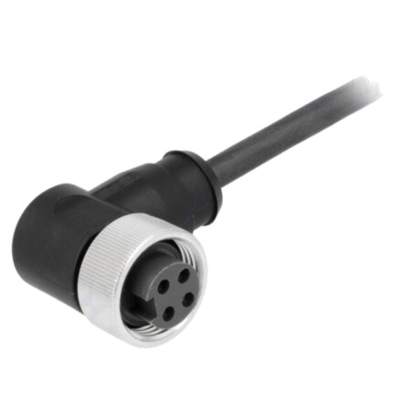 Conector: 7/8"; mufă; 10m; mamă; PIN: 4; în unghi 90°; cu cablu
