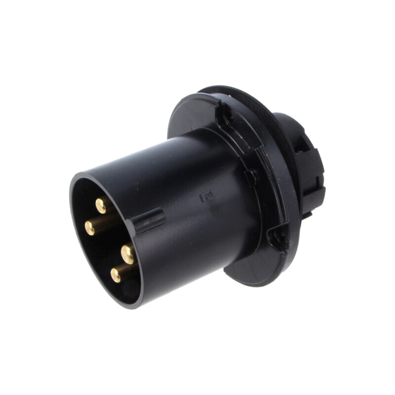 Conector: alimentare AC trifazate; IP&S; 63A; soclu; tată; PIN: 4