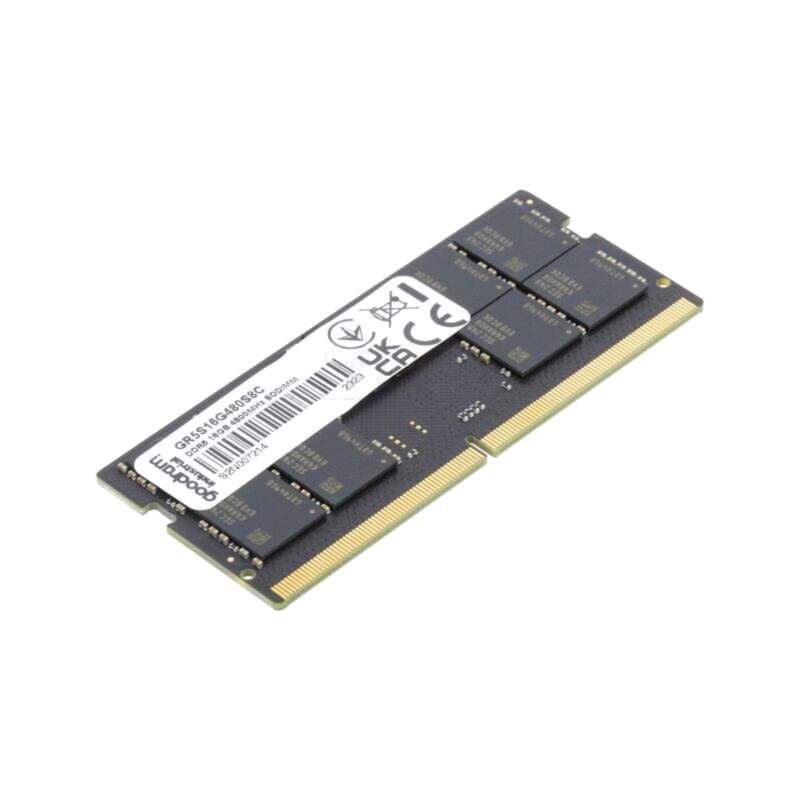 Memorie DRAM; DDR5 SODIMM; 4800MHz; 1,1VDC; industrială; 2Gx8
