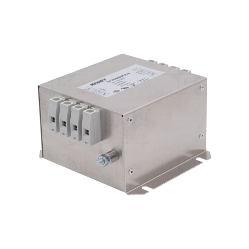 Filtru: anti-interferenţe; trifazic; 530VAC; 8A; Ir: 11mA; 3W