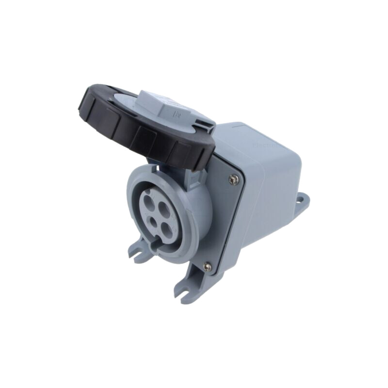 Conector: alimentare AC trifazate; IP&S; 30A; 500VAC; soclu; mamă