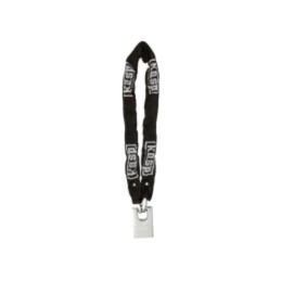 Padlock and chain; shackle; steel; Protection: high (level 13)