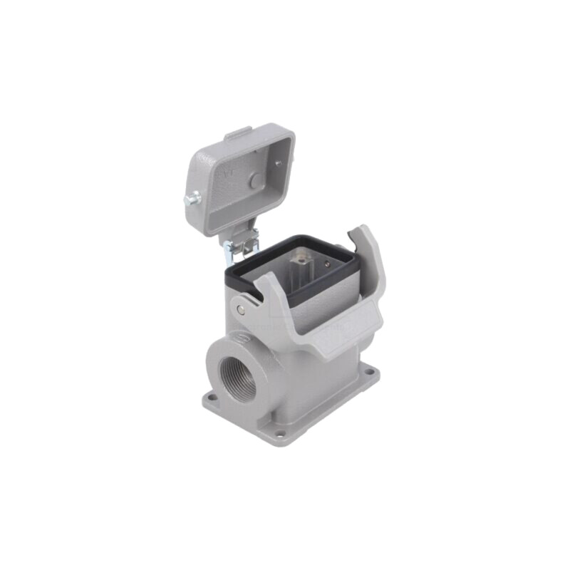 Enclosure for connectors: HDC; size 6B; Han® B; IP65; with latch