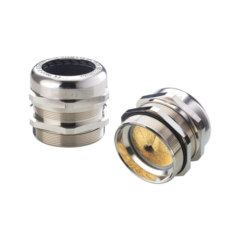 Garnitură de etanşare; cu împământare; M63; 1,5; IP68; alamă