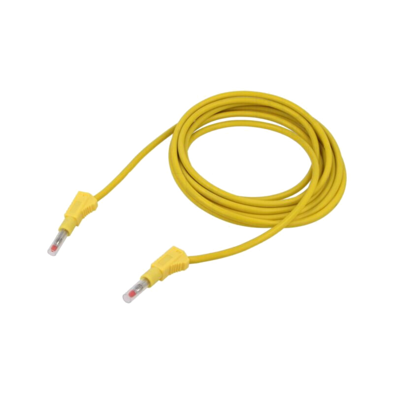 Cablu de măsurare; 45A; mufă banană 4 mm,din ambele părţi