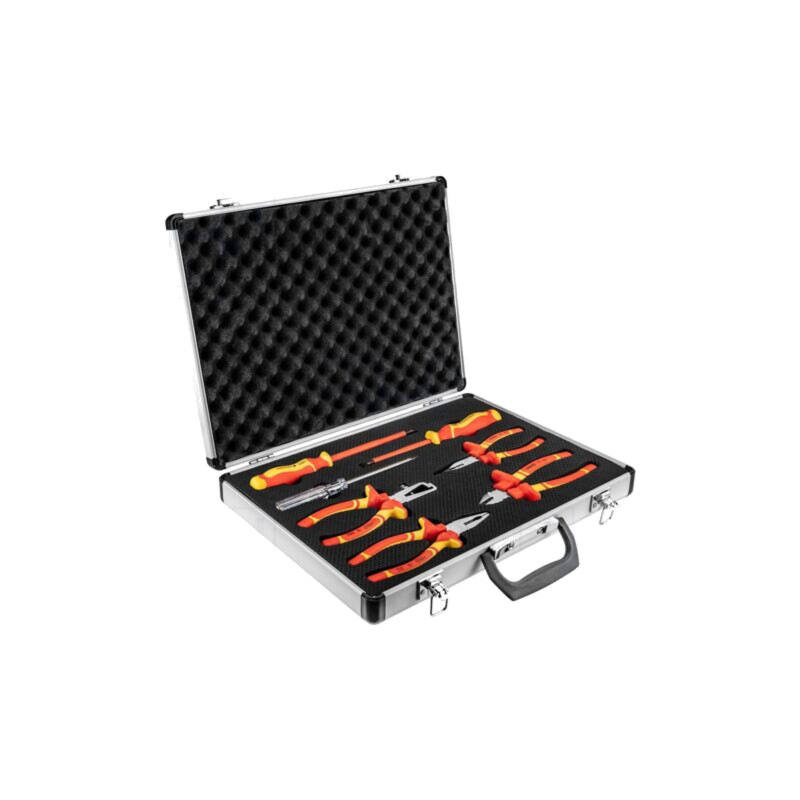 Kit: cleşti, şurubelniţe izolate; pentru electricieni; 1kV