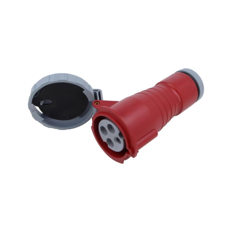 Conector: alimentare AC trifazate; IP&S; 32A; 415V; 415VAC; mufă