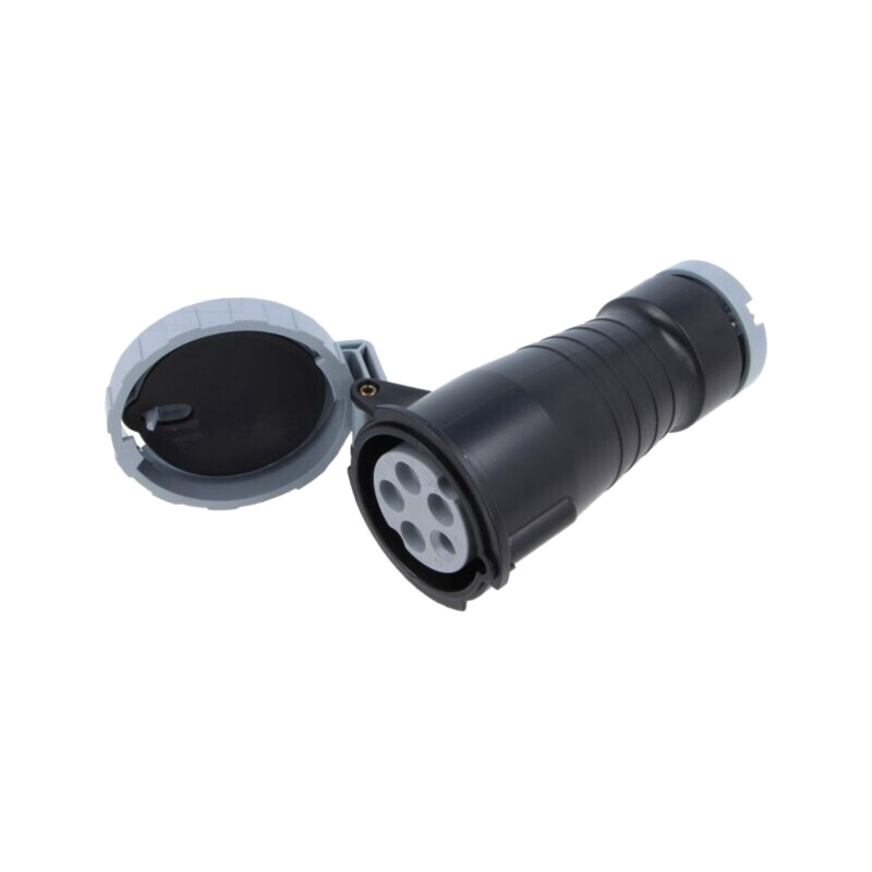 Conector: alimentare AC trifazate; IP&S; 16A; mufă; mamă; PIN: 5