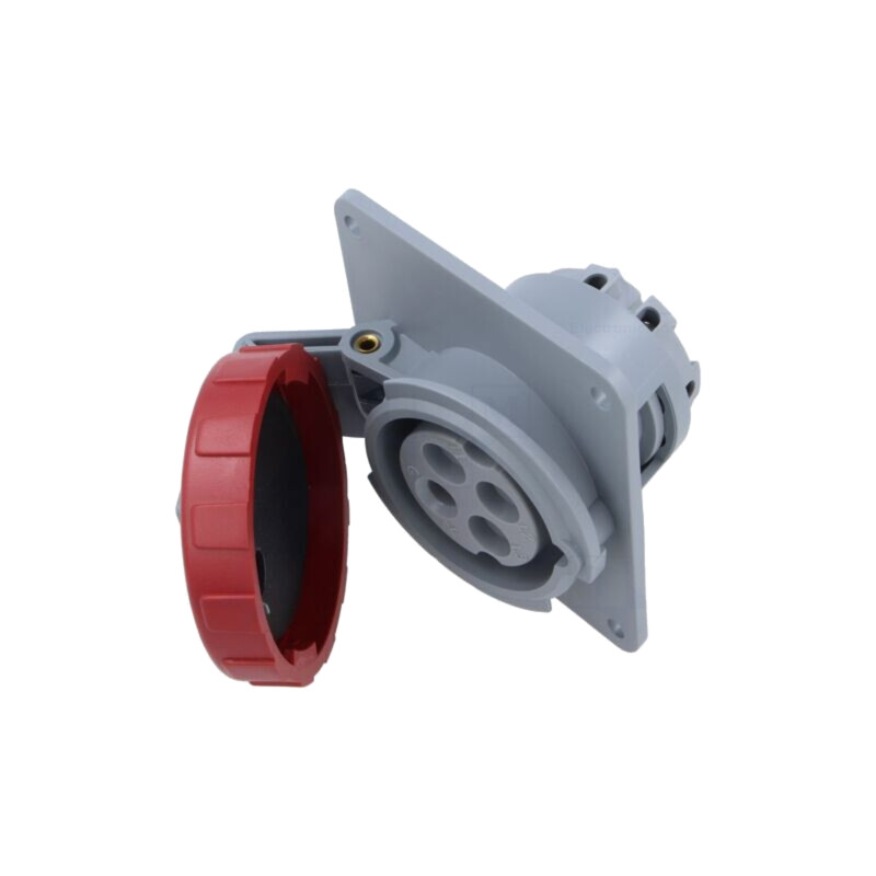 Conector: alimentare AC trifazate; IP&S; 16A; soclu; mamă; PIN: 4