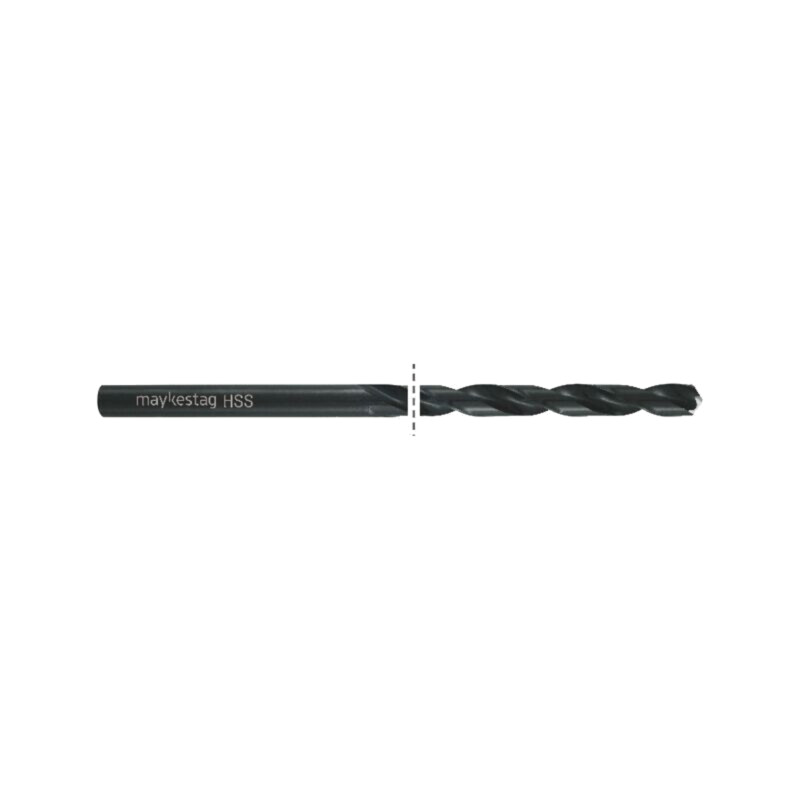 Burghiu; pt.metal; Ø: 10,2mm; L: 340mm; oţel rapid HSS; etui