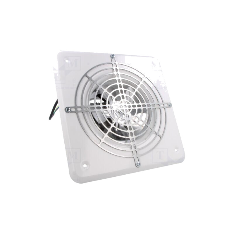 Ventilator: AC; axial; 230VAC; Ø148mm; 270m3/h; 50dBA; glisare; IPX2