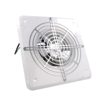 Ventilator: AC; axial; 230VAC; Ø148mm; 270m3/h; 50dBA; glisare; IPX2