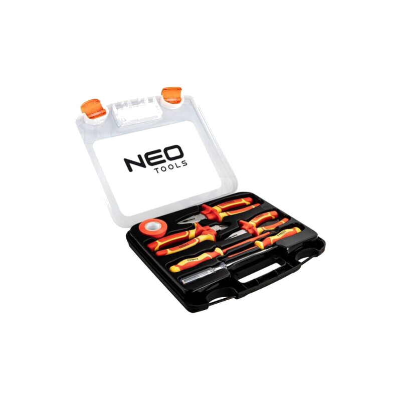 Kit: cleşti, şurubelniţe izolate; pentru electricieni; 1kV