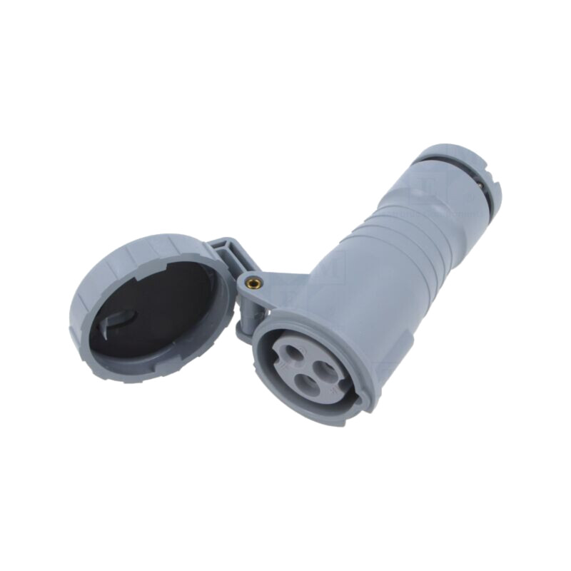 Conector: alimentare AC trifazate; IP&S; 16A; mufă; mamă; PIN: 3