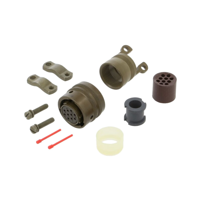 Conector: circular; mufă; mamă; PT/451; 7,5A; 600V; PIN: 10; drept