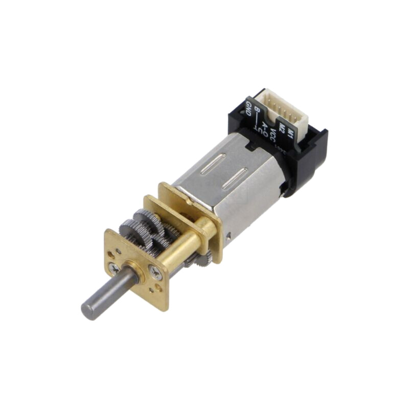 Motor: DC; cu transmisie; HPCB 6V; 6VDC; 1,5A; Ax: crestătură D