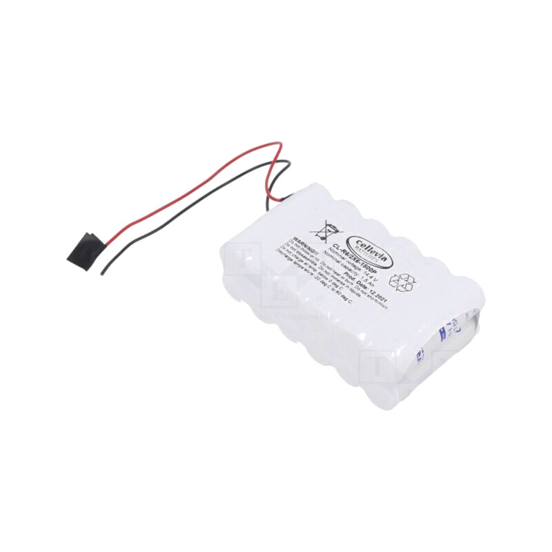 Acumul: Ni-MH; AA; 14,4V; 1500mAh; cabluri; Număr celule: 12