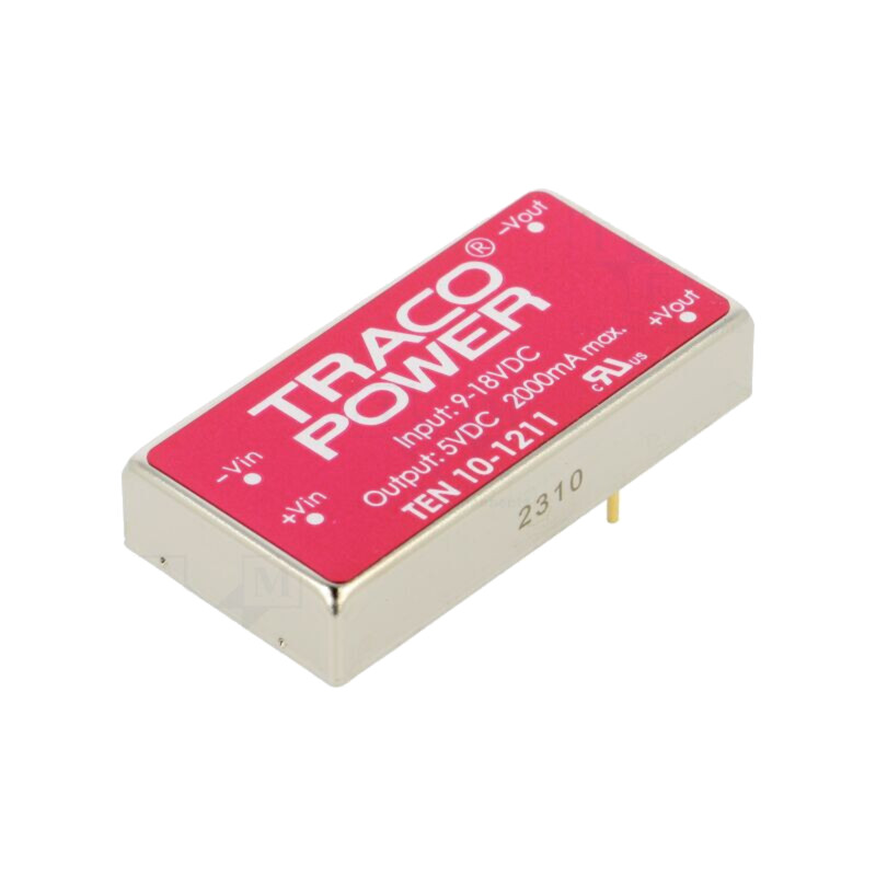 Convertor: DC/DC; 10W; Uintr: 9÷18VDC; Uieş: 5VDC; Iieş: 2000mA; TEN