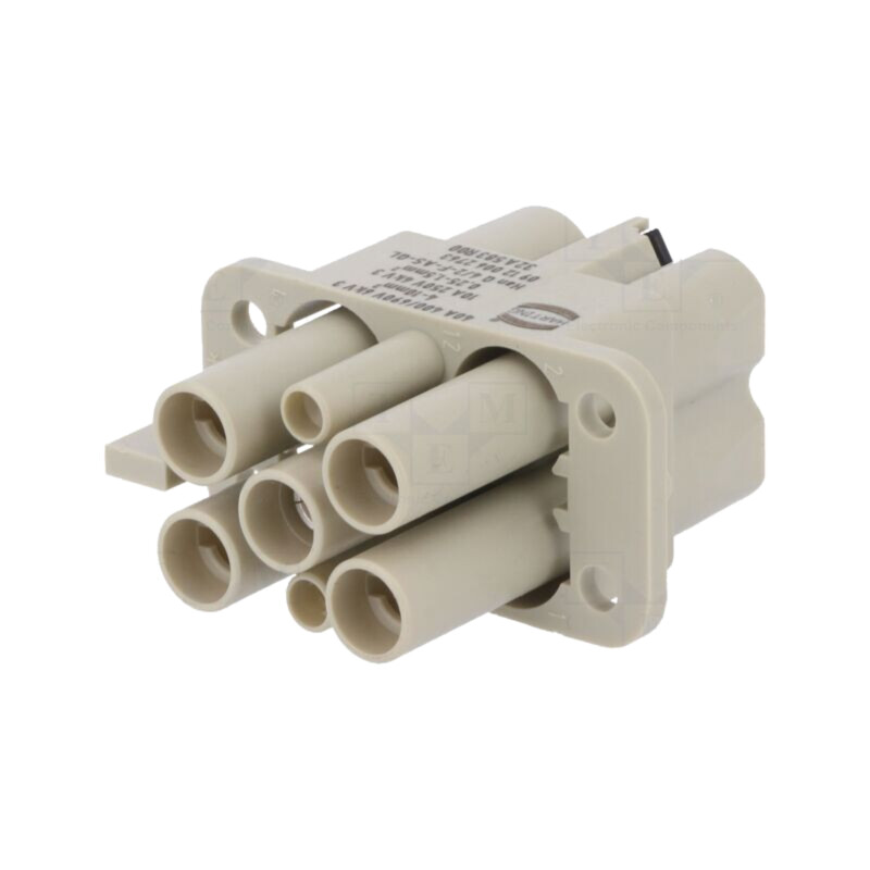 Conector: HDC; inserturi de contact; mamă; 10A,40A; 250V,400V
