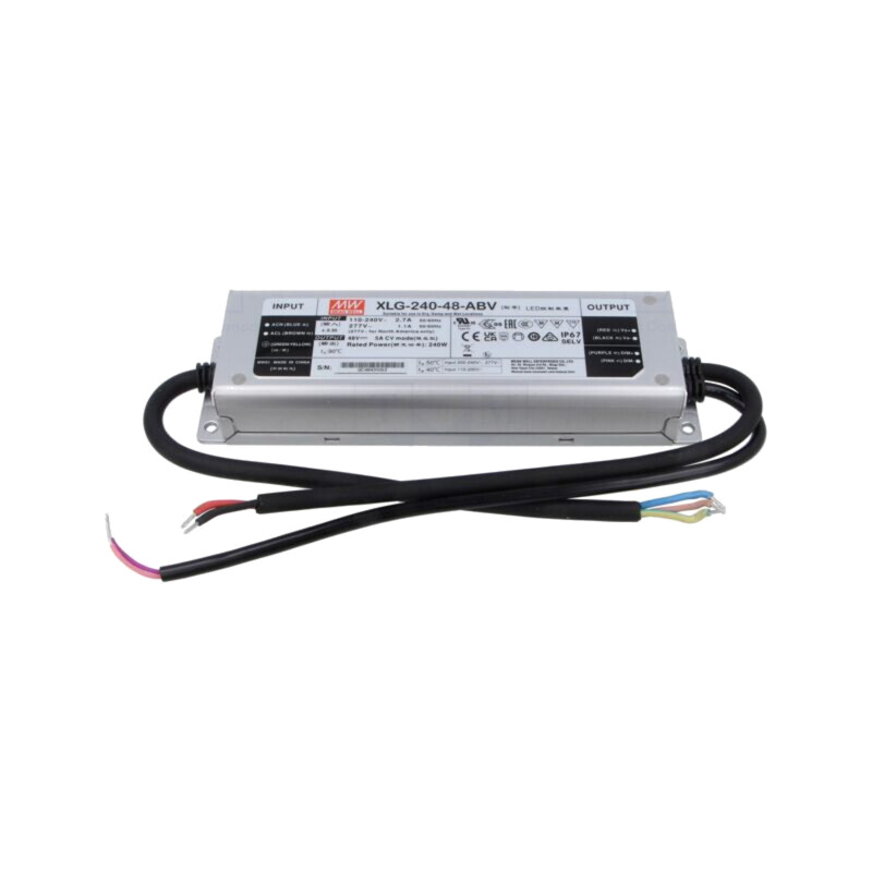 Alimentator: pulsatoriu; LED; 240W; 48VDC; 5A; 110÷305VAC; IP67