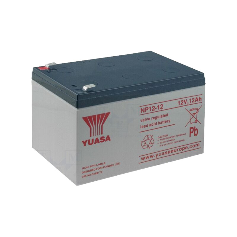 Acumul: plumb-acid; 12V; 12Ah; AGM; nu necesită întreţinere