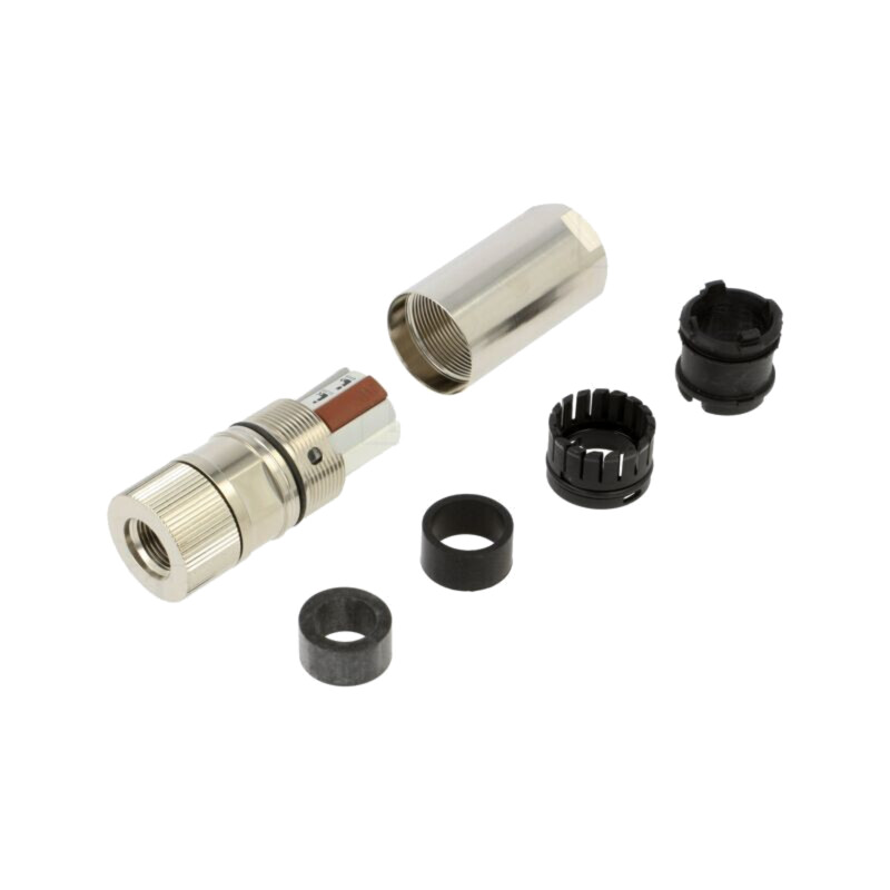 Conector: M12; mufă; PIN: 5; mamă; 63V; drept; push-lock; pe cablu