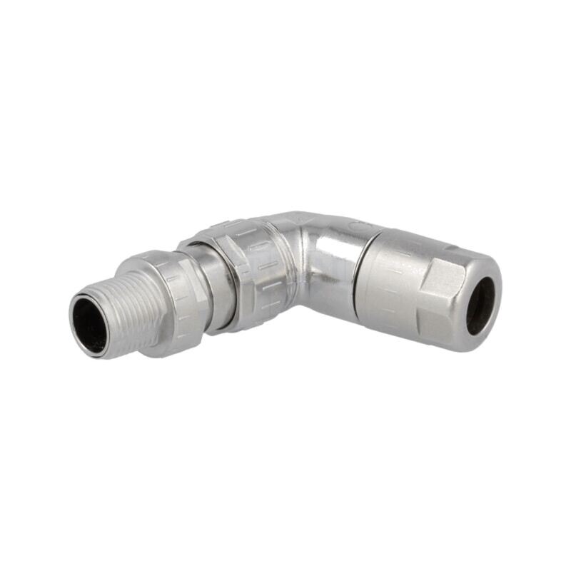 Conector: M12; mufă; PIN: 8; tată; Slim; 48V; în unghi 90°; IP65,IP67