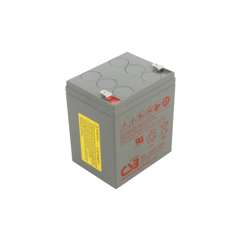 Acumul: plumb-acid; 12V; 5,8Ah; AGM; nu necesită întreţinere; 25W