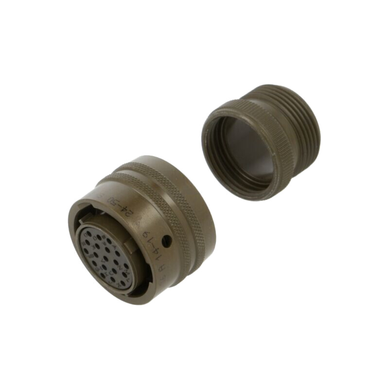 Conector: circular; mufă; mamă; PT/451; 7,5A; 600V; PIN: 19; drept