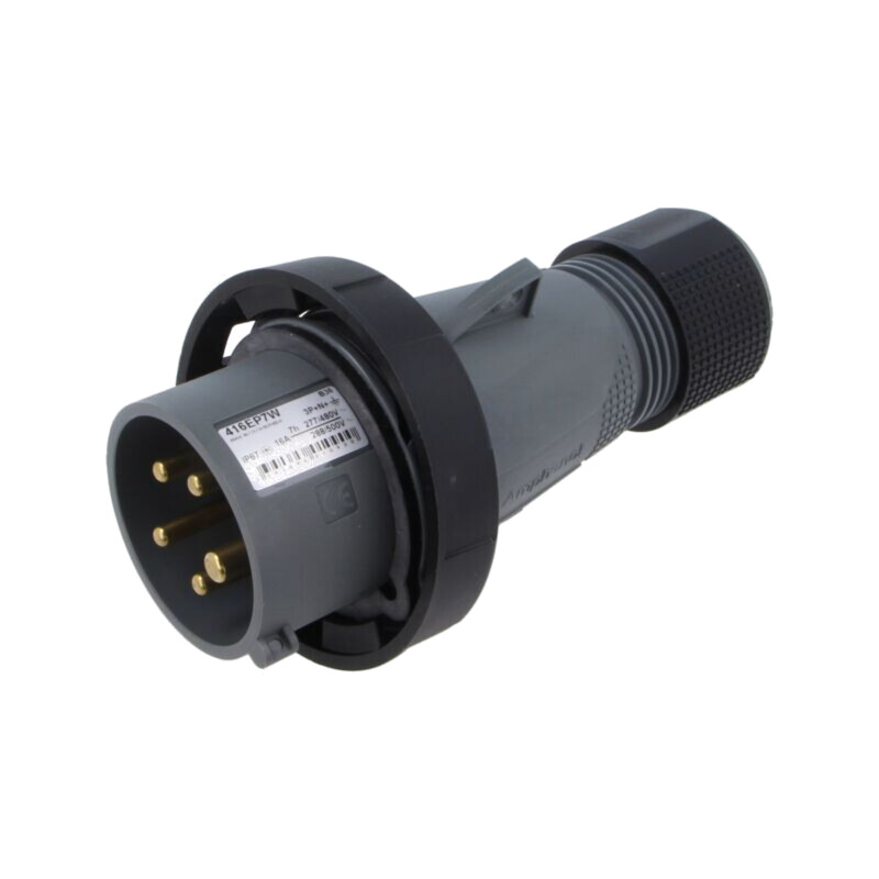 Conector: alimentare AC trifazate; IP&S; 16A; mufă; tată; PIN: 5