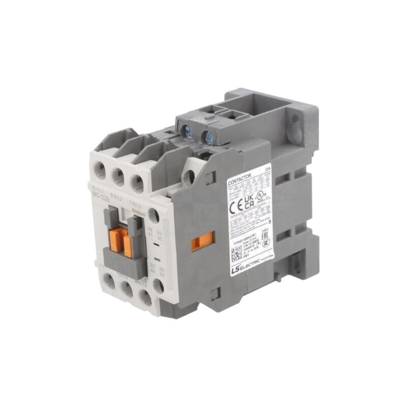 Contactor: 3-polar; NO x3; Contacte auxiliare: NO + NC; 125VDC