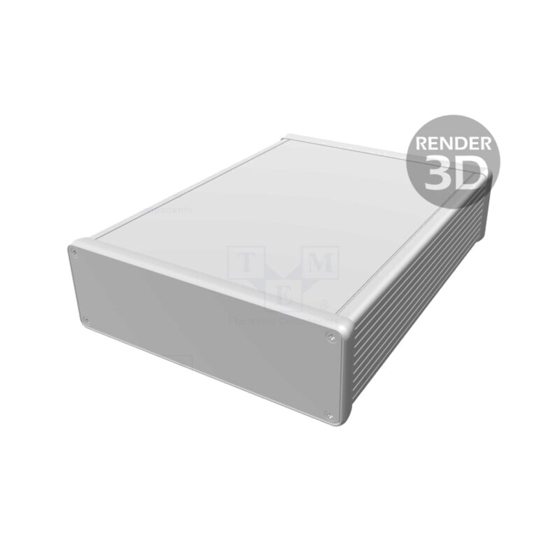 Carcasă: cu panou; 1455; X: 165mm; Y: 220mm; Z: 51mm; aluminiu; roşu
