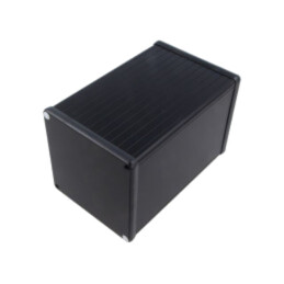 Carcasă: cu panou; 1455; X: 104,5mm; Y: 160mm; Z: 104,5mm; aluminiu
